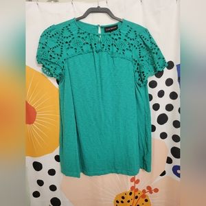 Lane Bryant Eyelet Blouse